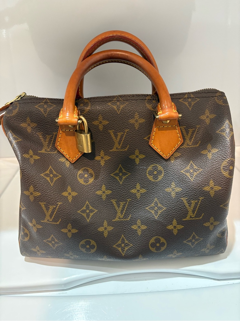 Louis Vuitton Monogram Speedy 25 Vintage